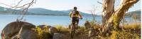 Local enjoying a scenic bike ride in Kosciuszko National Park. |  <i>Destination NSW</i>