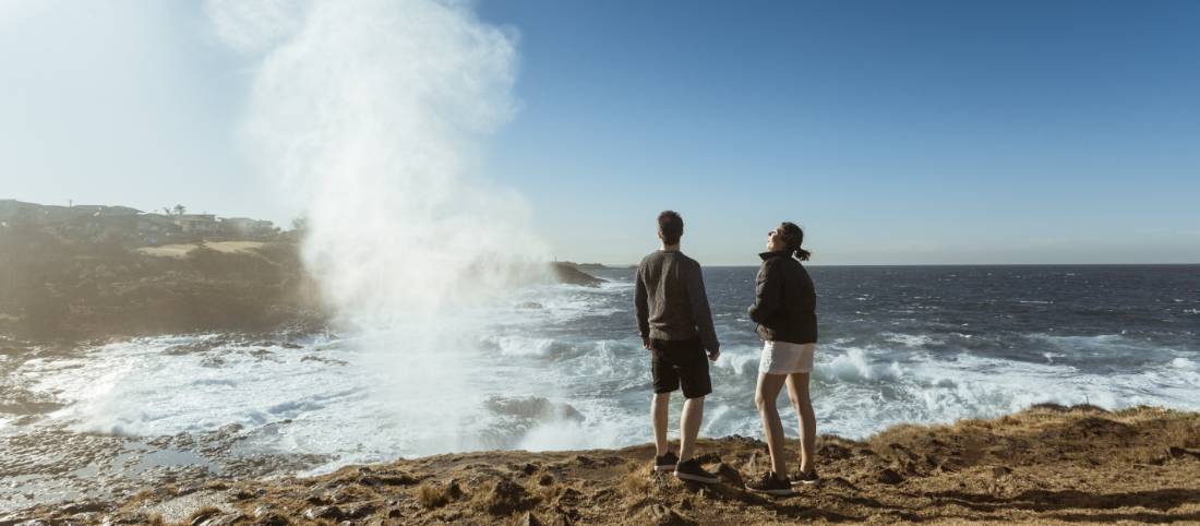 The Kiama Blowhole is a favourite with visitors to Kiama |  <i>Destination NSW</i>