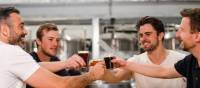 Try a local beer with your mates at the IronBark Hill Brewhouse, Pokolbin | Destination NSW