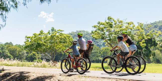 Cycling the Northern Rivers Rail Trail