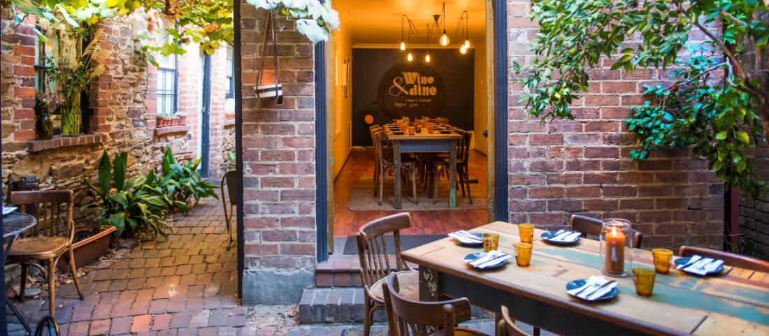 Enjoy Mudgee's many dining options, such as Alby & Esthers |  <i>Mudgee Region Tourism</i>