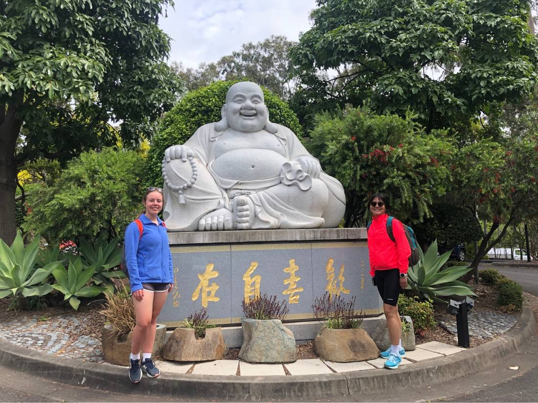 Bhudda in the gardens of the Nan Tien Temple Complex |  <i>Kate Baker</i>