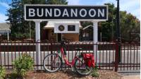 Bike at the Bundanoon Train Station |  <i>Kate Baker</i>