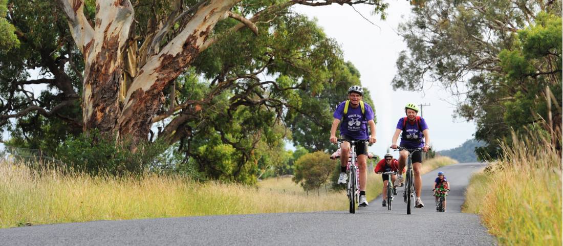 Cycling through the rural landscapes near Mudgee |  <i>Mudgee Region Tourism</i>