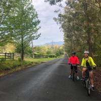 Country lanes are part of the diverse cycle landscape on the South Coast Cycle | Kate Baker