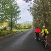 Country lanes are part of the diverse cycle landscape on the South Coast Cycle | Kate Baker