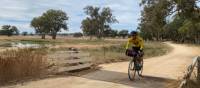 Crossing a small bridge on the route between Mendooran and Dunedoo | Michele Eckersley