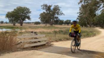 Crossing a small bridge on the route between Mendooran and Dunedoo | Michele Eckersley