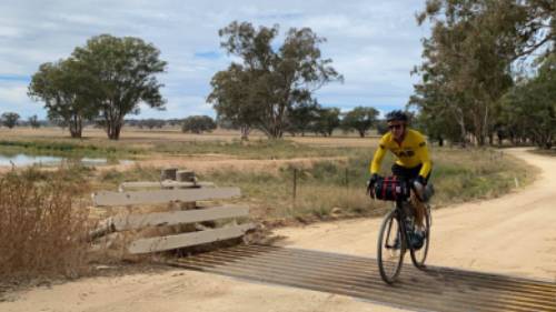 Crossing a small bridge on the route between Mendooran and Dunedoo | Michele Eckersley