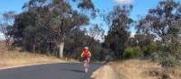 Cycling an e-bike on the CWC out of Gulgong | Michele Eckersley