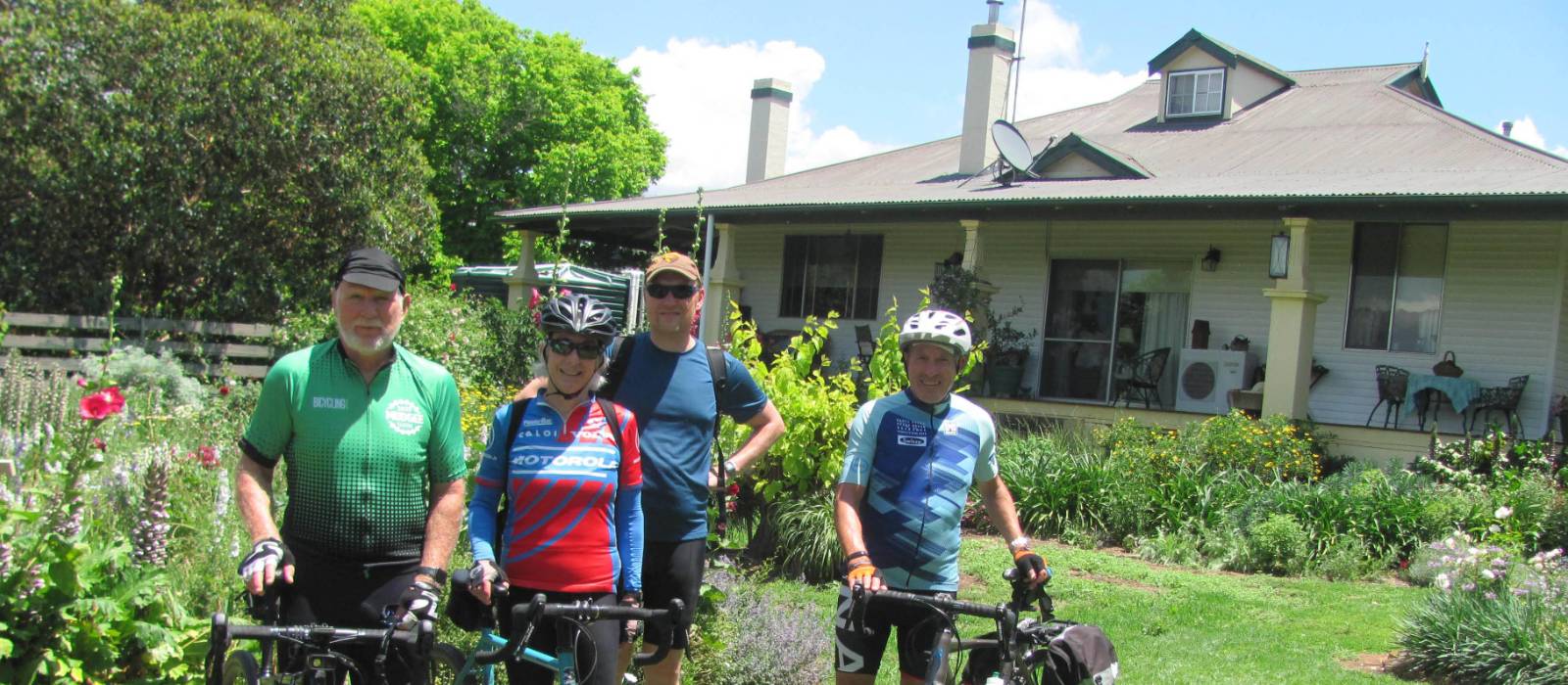 Cycling group along the Central West Trail | Shawn Flannery