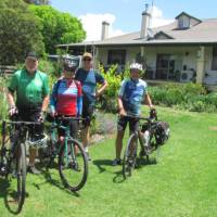 Cycling group along the Central West Trail | Shawn Flannery