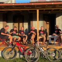 Cycling group on the Kosciuszko to the Sea Cycle tour | Trisha Dixon