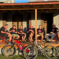 Cycling group on the Kosciuszko to the Sea Cycle tour | Trisha Dixon