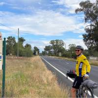 Cycling the CWC out of Dunedoo | Michele Eckersley