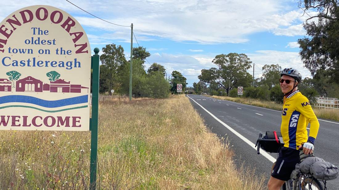 Cycling the CWC out of Dunedoo |  <i>Michele Eckersley</i>