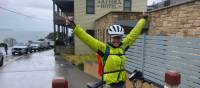 Cyclist at the Tathra Hotel | Kate Baker