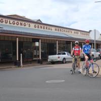 Cyclists in Gulgong | Ross Baker