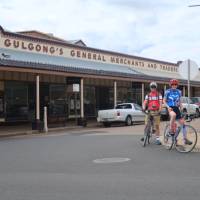 Cyclists in Gulgong | Ross Baker