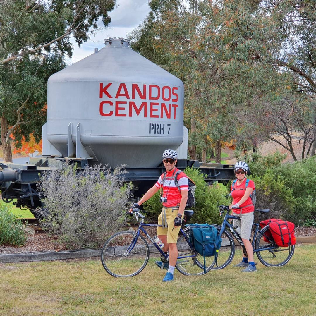 Cyclists in Kandos |  <i>Ross Baker</i>