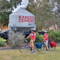Cyclists in Kandos | Ross Baker