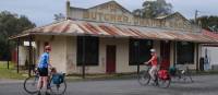 Cyclists in Lue half way between Mudgee and Rylstone | Ross Baker