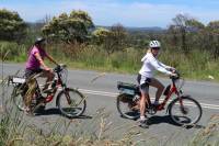 Cyclists on a quiet road in the Southern Highlands |  <i>Kate Baker</i>