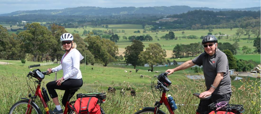Ebikes on the route of the Southern Highlands Cycle to Robertson |  <i>Kate Baker</i>