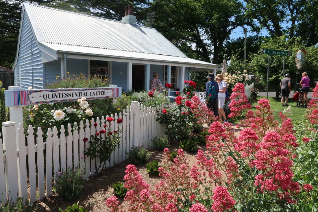 Exeter Cottage with Flowers in springtime |  <i>Kate Baker</i>