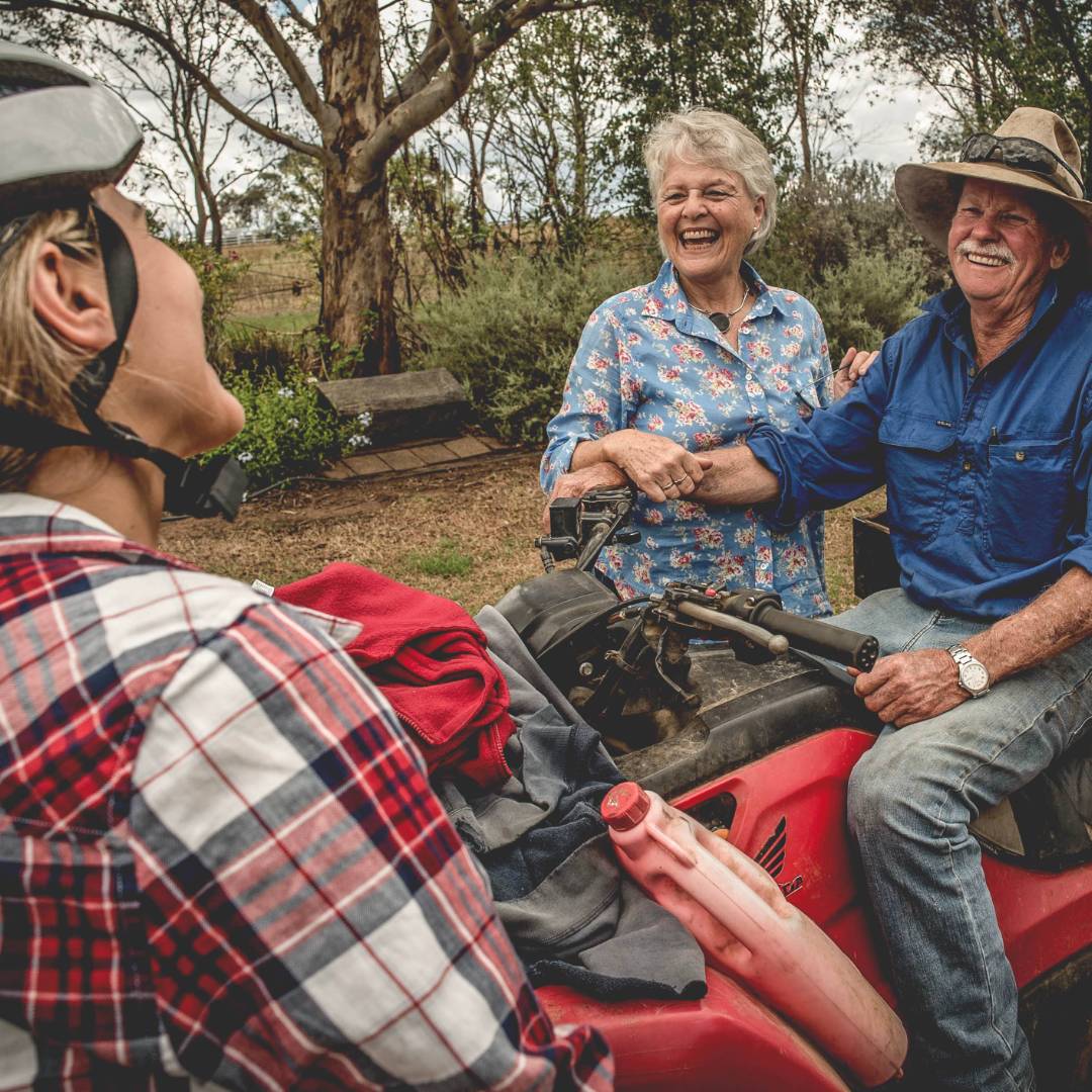 Meeting the locals at Mayfield Farm | Tim Charody