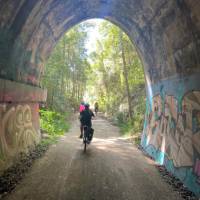 Hull Tunnel on rail trail | Kate Baker
