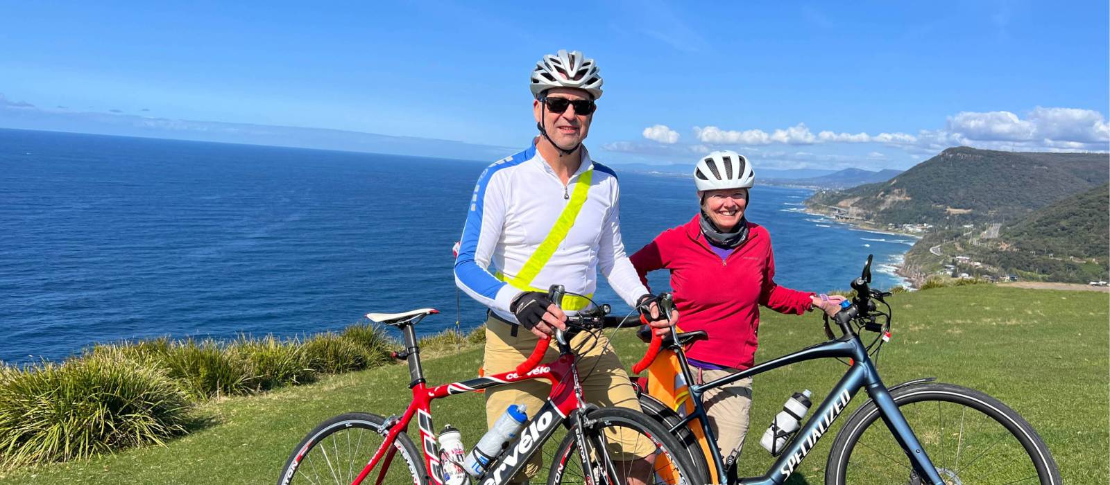 Couple cycling from Sydney to Jervis Bay | Kate Baker