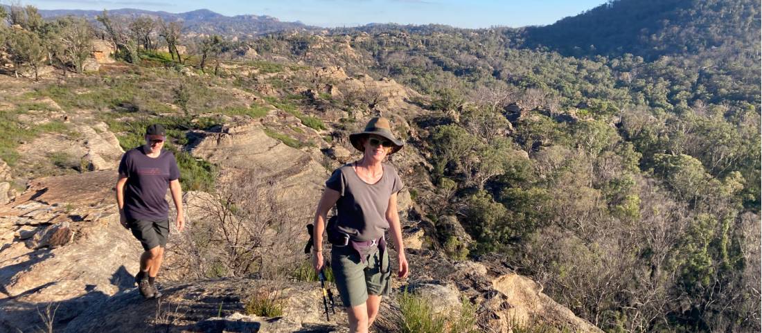 Hiking over the rock formations in Wollemi National Park |  <i>Kate Harper</i>