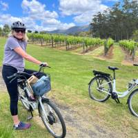 Cycling among the vineyards in the Hunter Valley | Kate Baker