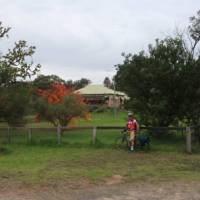 Pretty homestead with Autumn colours on the route to Mudgee | Ross Baker