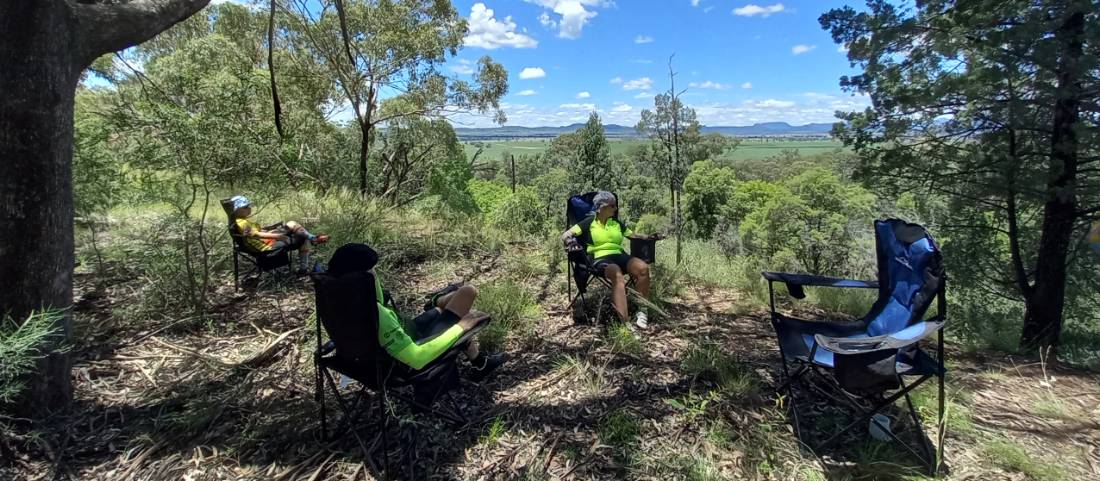 Taking a break on the Warrumbungle and Pilliga Cycle |  <i>Shawn Flannery</i>