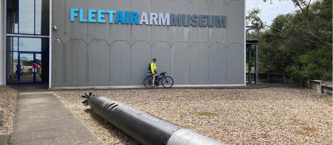 The Fleet Air Arm Museum can be visited on the South Coast Cycle |  <i>Kate Baker</i>