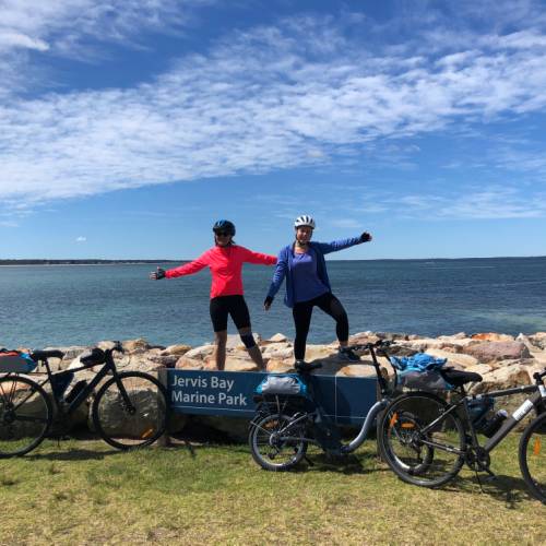 The last stop on the South Coast Cycle is beautiful Huskisson