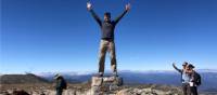 Hiker on top of Kosciuszko | Kate Baker