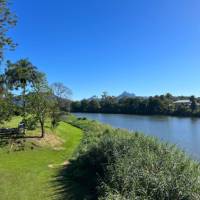Tweed River with Wollumbin in background | Kate Baker