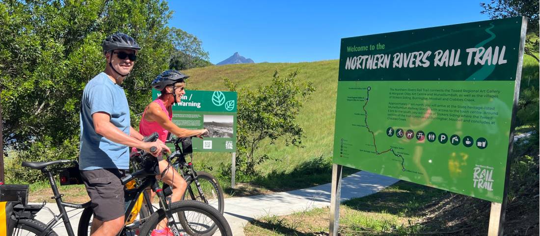 Wollumbin lookout on Rail Trail |  <i>Kate Baker</i>