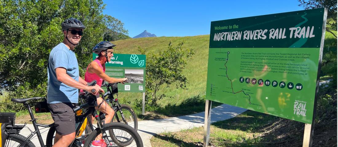 Wollumbin lookout on Rail Trail |  <i>Kate Baker</i>