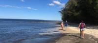 walkers on Jervis Bay near Huskisson | Kate Baker