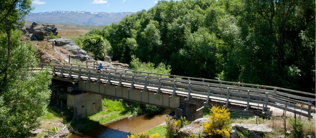 Ride through tranquil scenes on the Otago Rail Trail