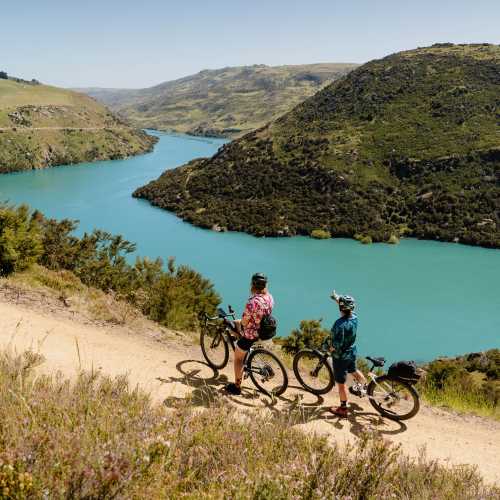Taking in the serenity riding through Central Otago