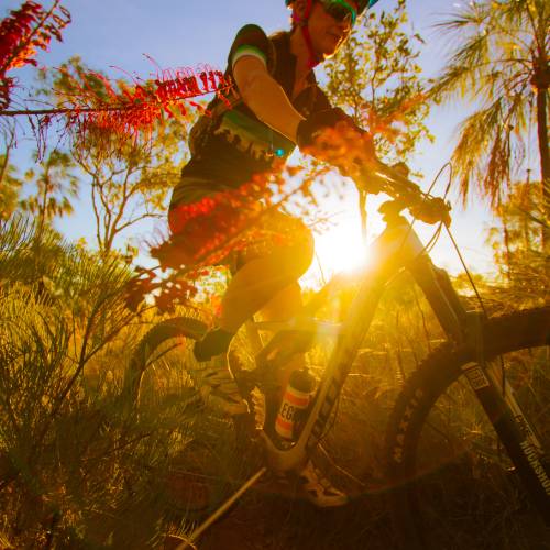 Explore the Northern Territory's bike trails.