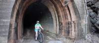 Explore tunnels on disused railway tracks