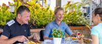 Enjoying lunch on the BVRT | Tourism and Events Queensland