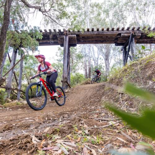Brisbane Valley Rail Trail Self-Guided Cycle Tour Australia
