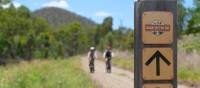 Follow signposts along the Brisbane Valley Rail Trail